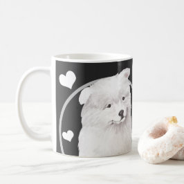 Taza De Café Perro Samoyado Cada Snack Que Haces