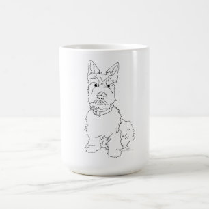 Taza De Café Perro Scottie
