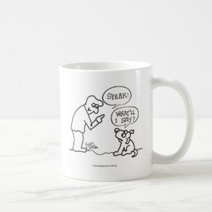 Taza De Café Perro-Speak