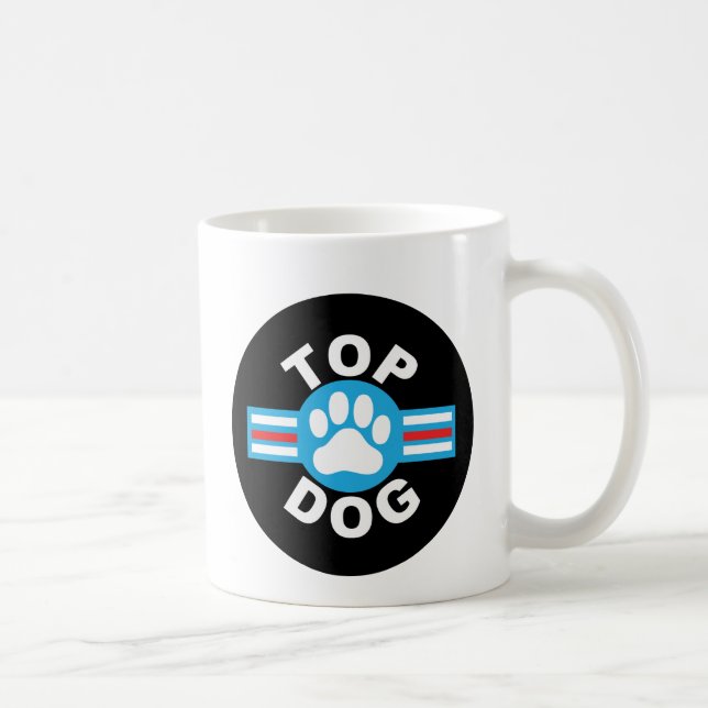 Taza De Café perro superior (Derecha)
