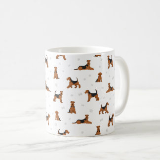 Taza De Café perro terrier airedale