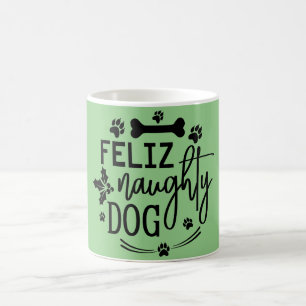 Taza De Café perro travieso
