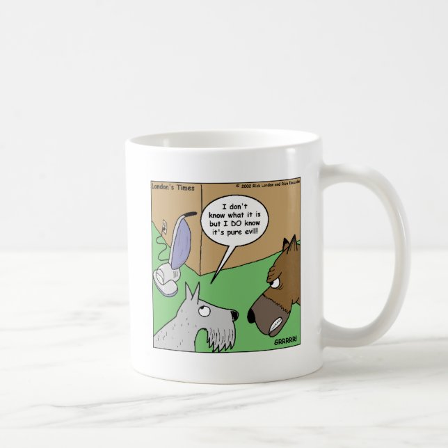 Taza De Café Perro VS. Aspiradora Regalos y Coleccionables Dive (Derecha)