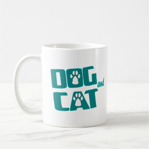 Taza De Café perro y gato
