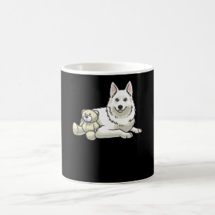 Taza De Café Perro Yakutiano Laika con animal relleno