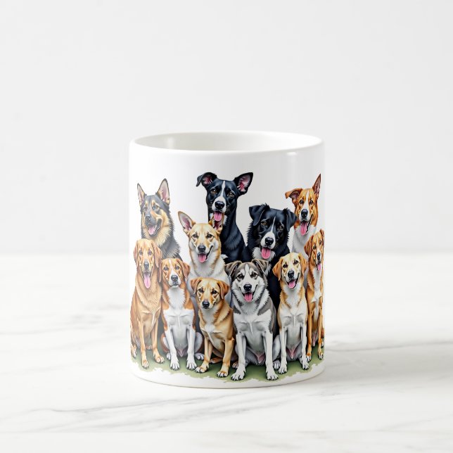 Taza De Café perros (Centro)