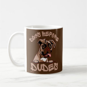 Taza De Café PERROS ANTES DE DUDES Bulldog inglés antiguo perro