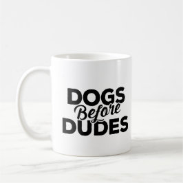 Taza De Café Perros antes de tipos