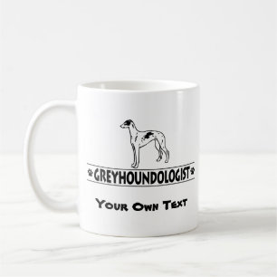 Taza De Café PERROS chistosos del GALGO