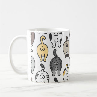 Taza De Café Perros Graciosos De Gato
