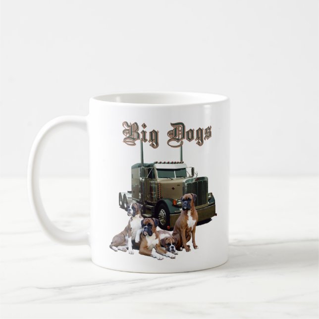 Taza De Café Perros grandes, perros grandes (Izquierda)
