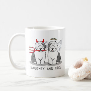 Taza De Café Perros ingleses tristes y bonitos (Gris 1)