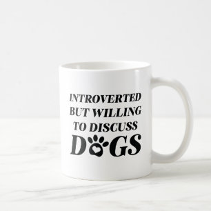 Taza De Café Perros Introvertidos
