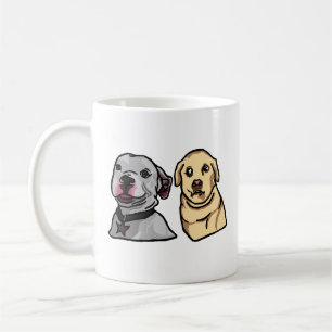 Taza De Café Perros Memes Lindos