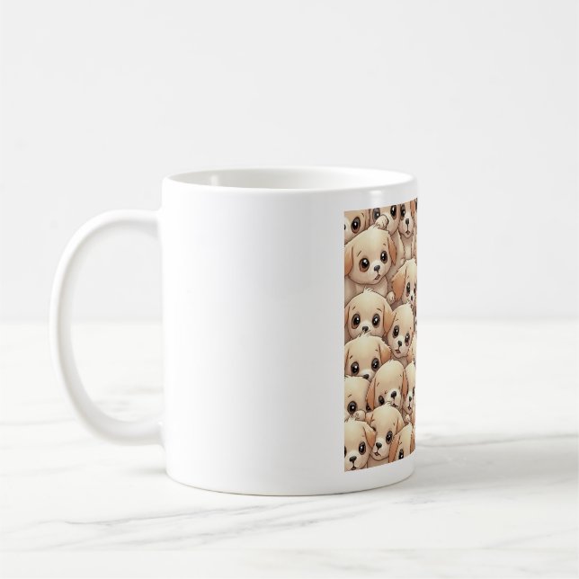 Taza De Café perros y animales (Izquierda)