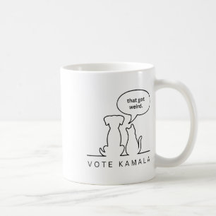 Taza De Café Perros Y Gatos Divertidos Que Se Hicieron Raros Vo