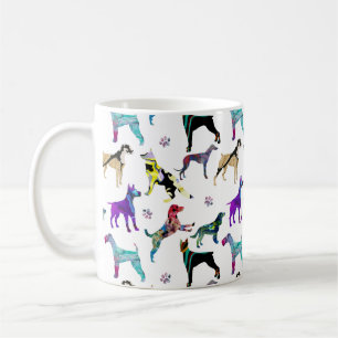 Taza De Café Perros y patas