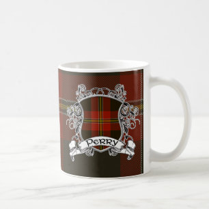 Taza De Café Perry Tartan Shield