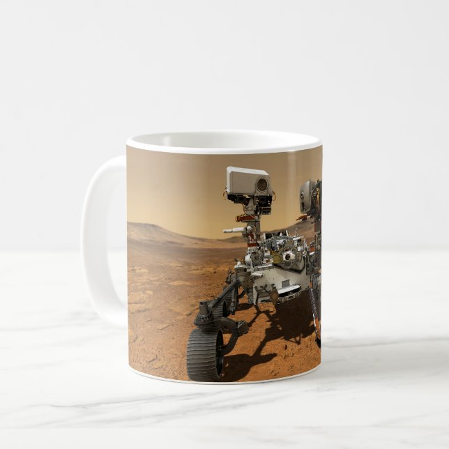 Taza De Café Perseverancia En El Funcionamiento En La Superfici (Anverso izquierdo)