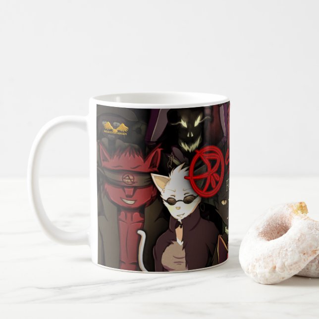 Taza De Café Perseverancia Máquina de limpieza completa (Con donut)