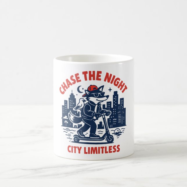 Taza De Café Persigue la Noche (Centro)