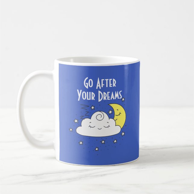 Taza De Café Persigue Tus Sueños  (Izquierda)