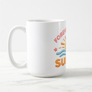 Taza De Café Persiguiendo atardeceres para siempre Lindo Sonrie