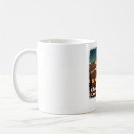 Taza De Café Persiguiendo horizontes bajo cielos del desierto
