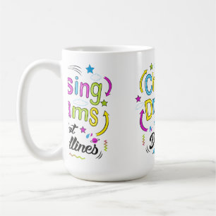 Taza De Café Persiguiendo Sueños, No Fechas Límite – Cita Motiv