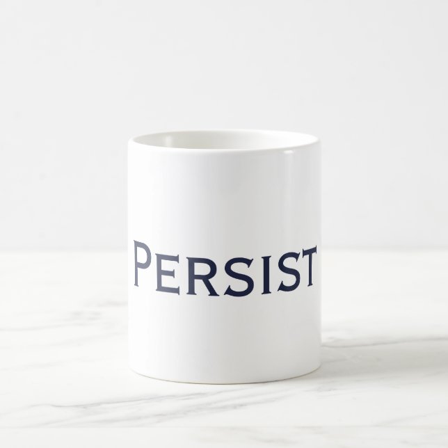 Taza De Café Persista Mug (Centro)