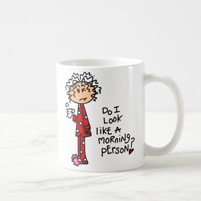Taza De Café ¿Persona de la mañana? (Derecha)
