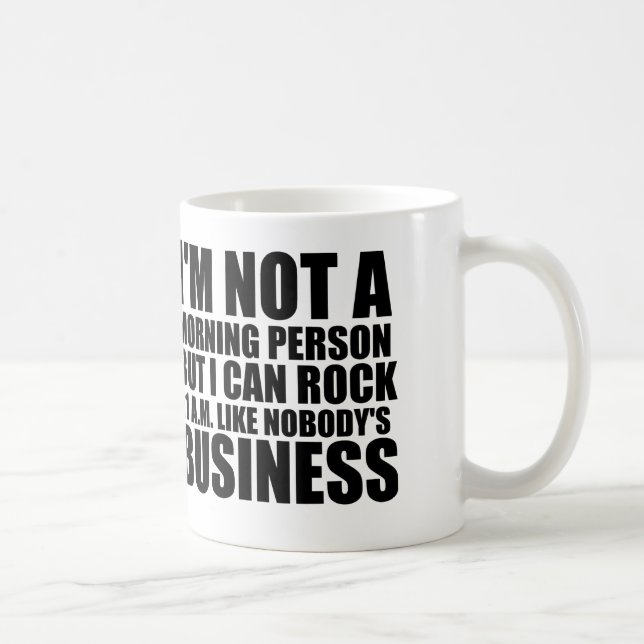 Taza De Café persona de la mañana (Derecha)