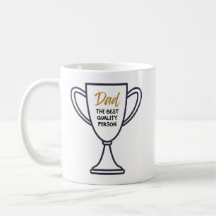 Taza De Café Persona de mejor calidad - Mugre de papá