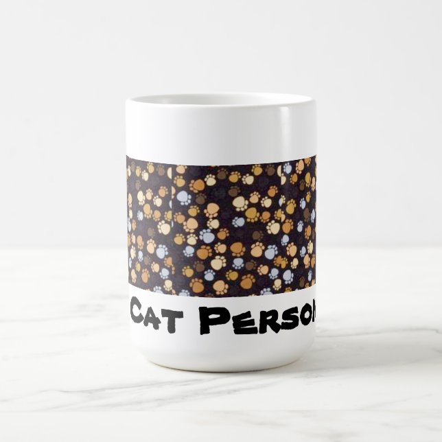 Taza De Café Persona del gato (Centro)