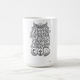 Taza De Café Persona Imperfecta Dios Perfecto Manga Larga