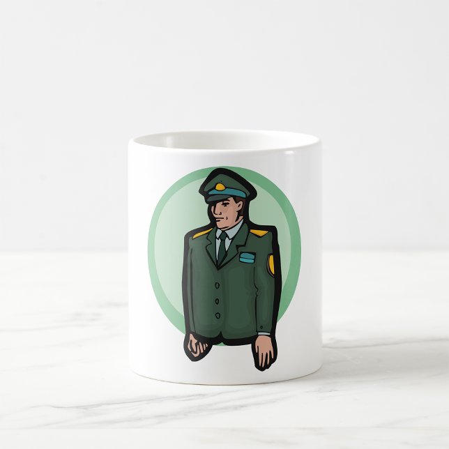 Taza De Café Persona militar (Subido por el creador)