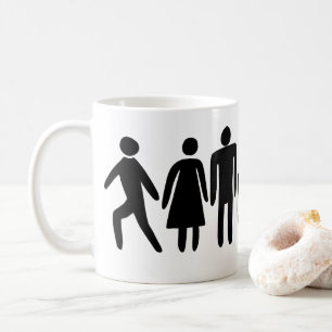 Taza De Café Persona Mujer Hombre Cámara TV