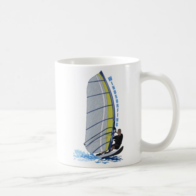 Taza De Café persona que practica surf (Derecha)