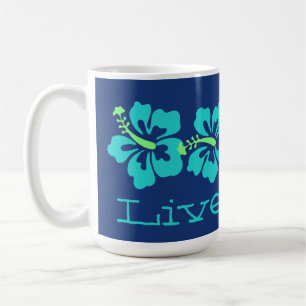 Taza De Café Persona que practica surf hawaiana de "Pono vivo"