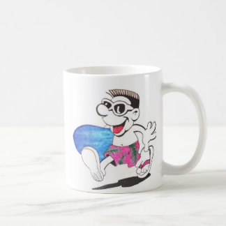 Taza De Café persona que practica surf --individuo