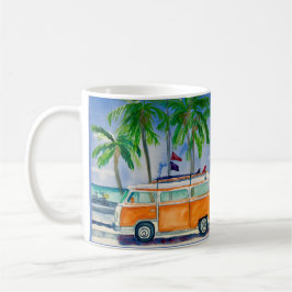 Taza De Café Persona que practica surf Van