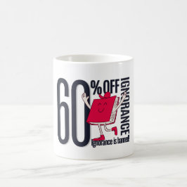 Taza De Café Personaje caprichoso del libro rojo Ignorancia Pro