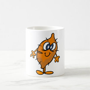 Taza De Café Personaje de Batata Feliz Yam Kawaii
