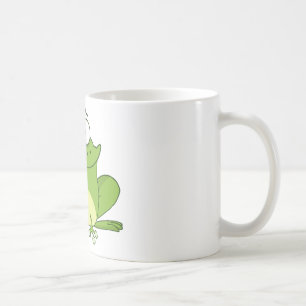 Taza De Café Personaje de dibujos animados de la rana que