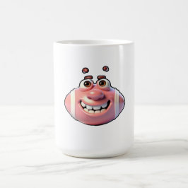 Taza De Café Personaje de dibujos animados divertido de béisbol