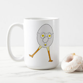 Taza De Café Personaje de huevo extravagante de RG y RA Diseño