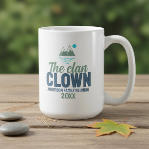 Taza De Café Personajes de la familia Clan Payaso ID1317