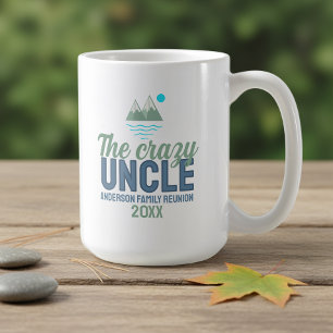Taza De Café Personajes de Reunión Familiar Tío Loco ID1317