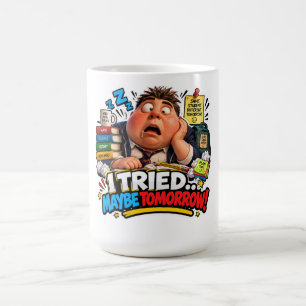 Taza De Café Personajes Divertidos Globo Regreso a la Escuela