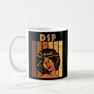 Taza De Café Personal De Apoyo Directo De Dsp Historiador Negro